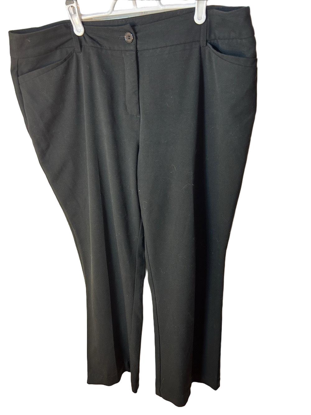 Cleo Black Women’s Tailored Dress Pants size 18 EveryBody Professional